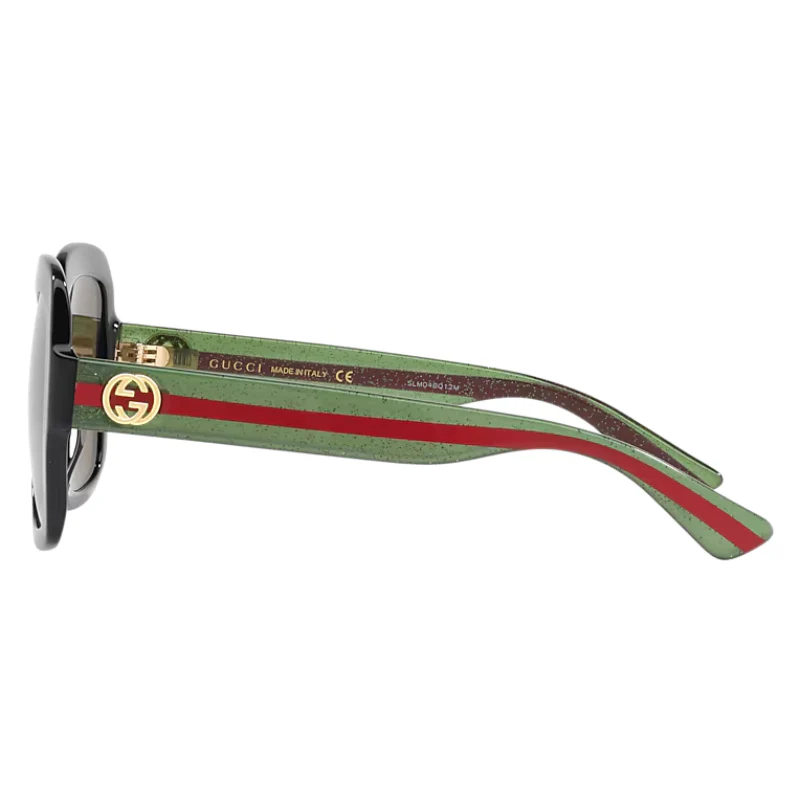 Gucci GG0036SN Women's Rectangular Solid Color Sunglasses - Image 3