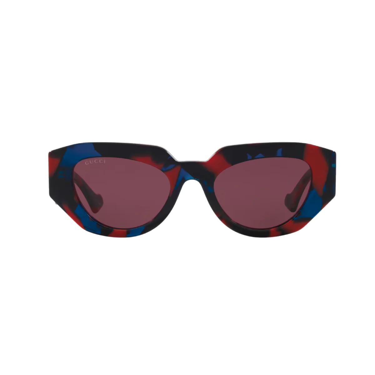 Gucci Women's GG1421 Cat Eye Solid Color Sunglasses - Image 2