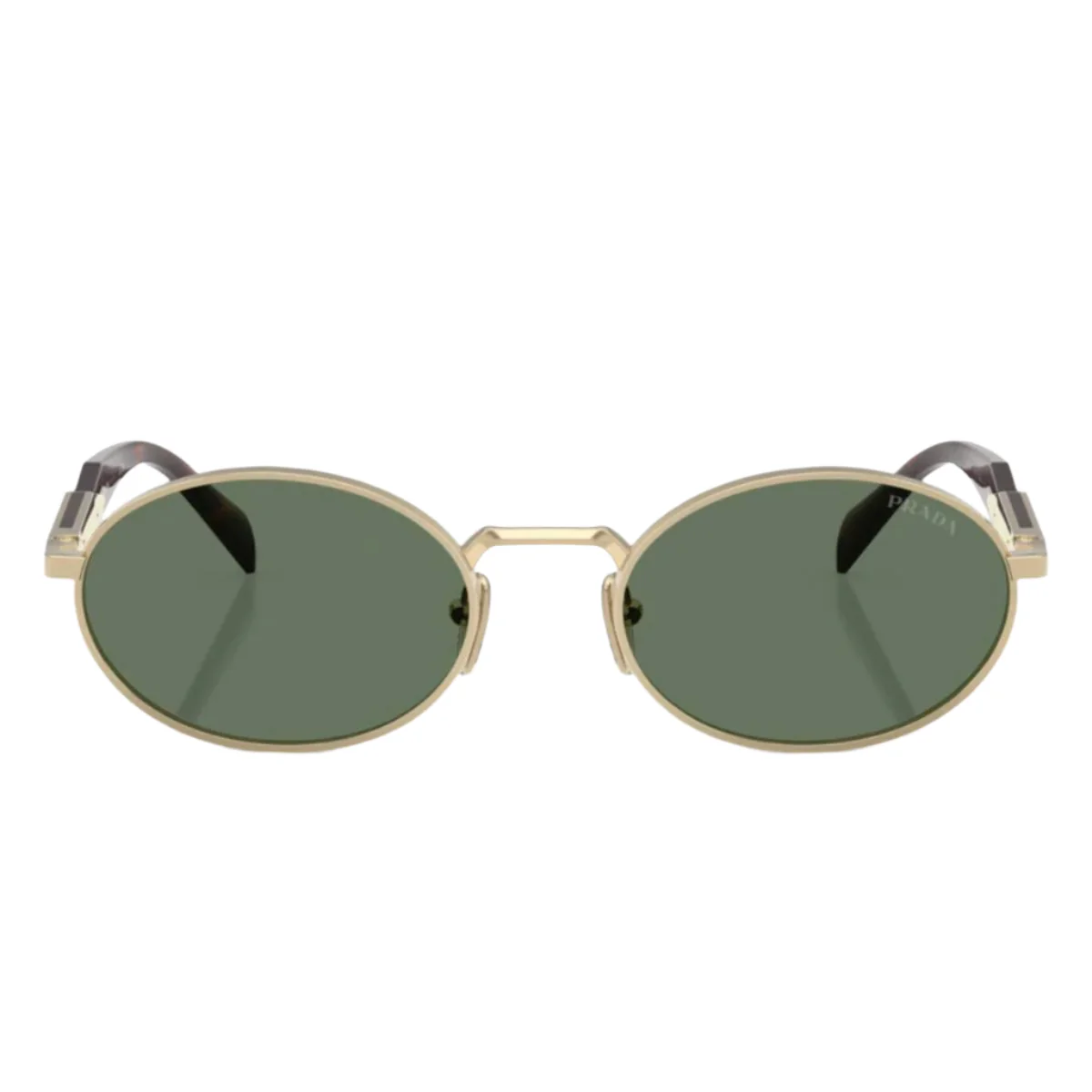 Prada PR 65ZSZVN70 Women's Oval Solid Color Sunglasses - Image 2