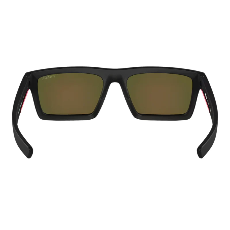 Prada Linea Rossa PS 02ZSU1BO0 Men's Rectangle Mirrored Sunglasses - Image 4