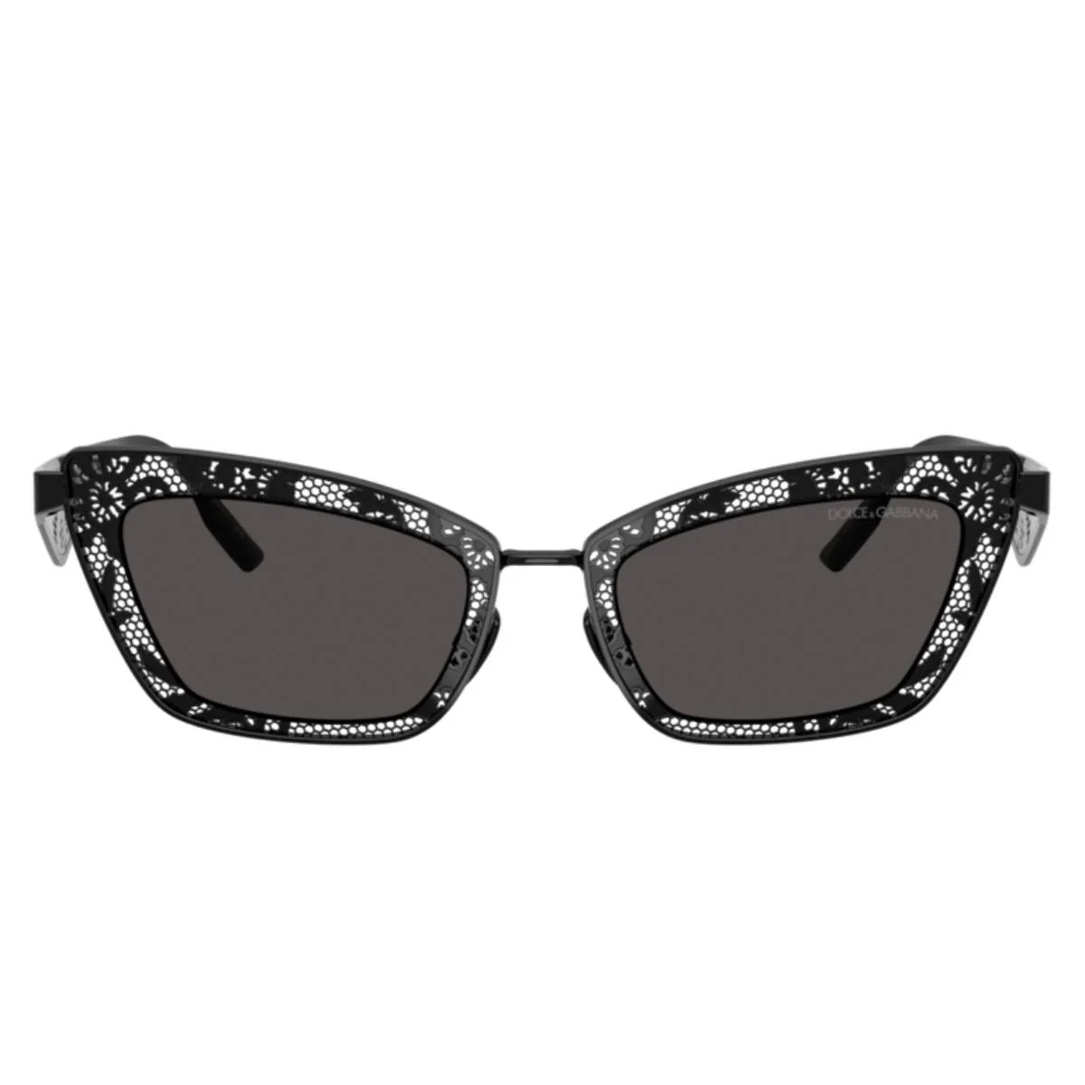 Dolce & Gabbana DG23110187 Women's Cat Eye Solid Color Sunglasses - Image 2