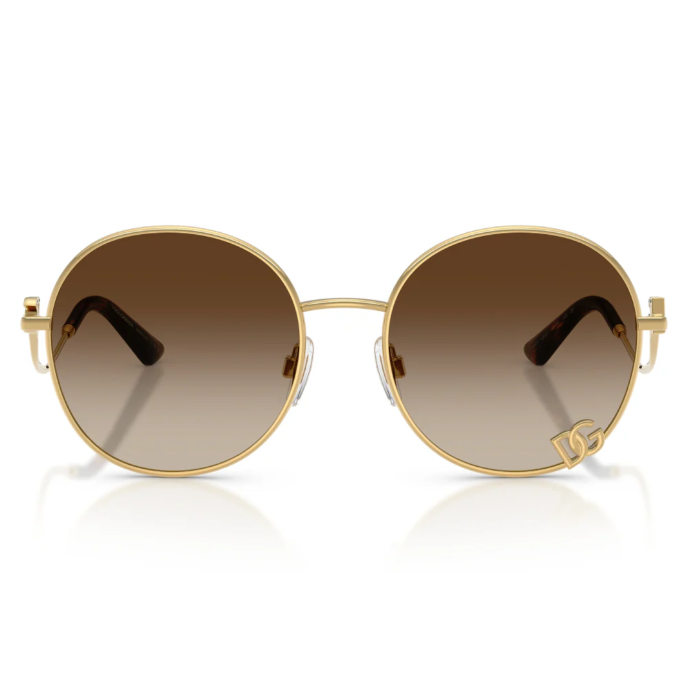 Dolce & Gabbana DG2328 Women's Round Gradient Sunglasses - Image 2
