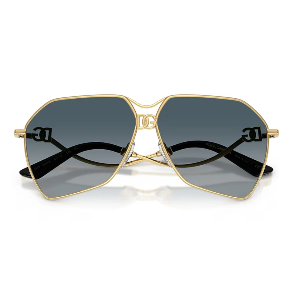 Dolce & Gabbana DG2326 Women's Pilot Gradient Sunglasses - Image 4