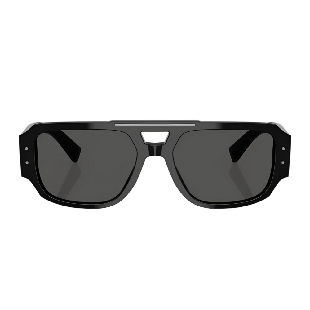 Dolce & Gabbana DG4482 Men's Pilot Solid Color Sunglasses - Image 2