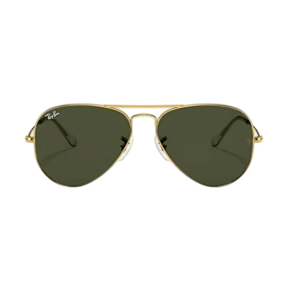 Ray-Ban Aviator RB3025 001 Unisex Pilot Solid Color Sunglasses - Image 2