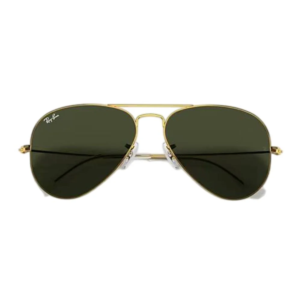 Ray-Ban Aviator RB3025 001 Unisex Pilot Solid Color Sunglasses - Image 4