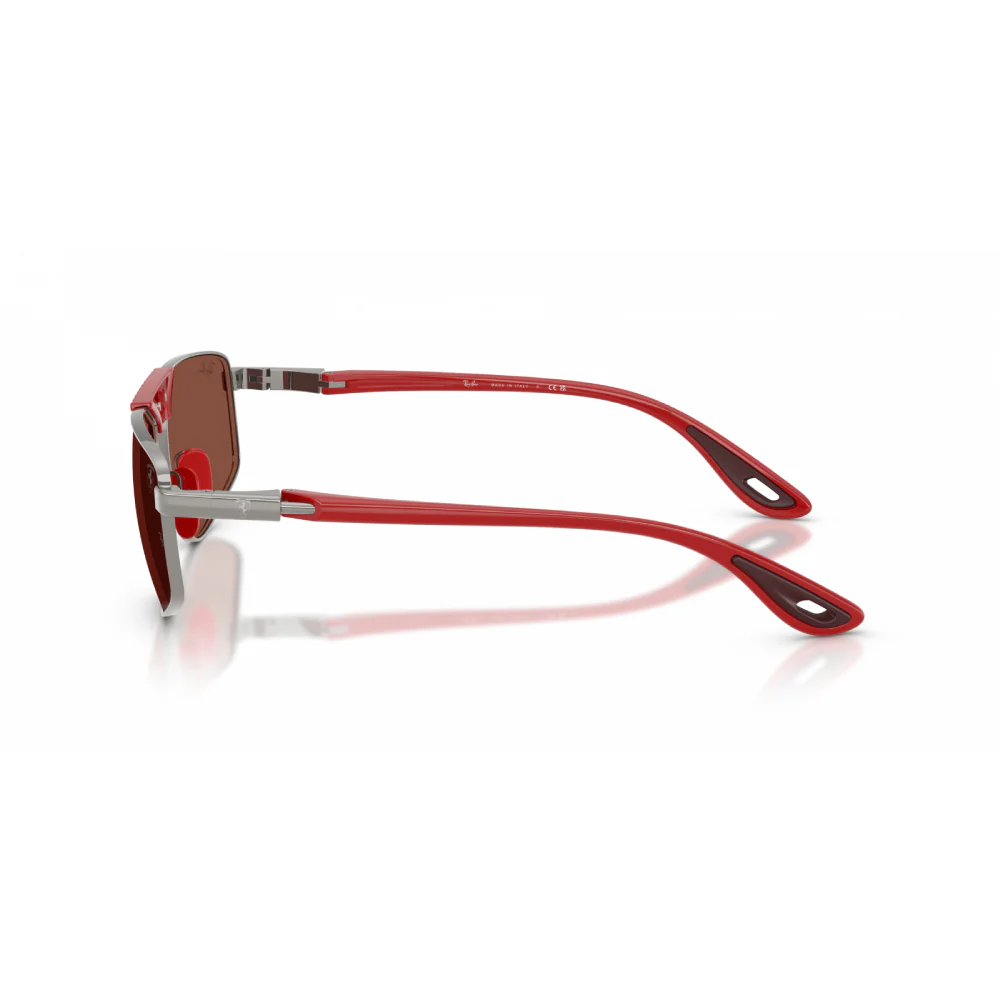 Ray Ban RB3776M Unisex Scuderia Ferrari Collection Solid Color Sunglasses - Image 4