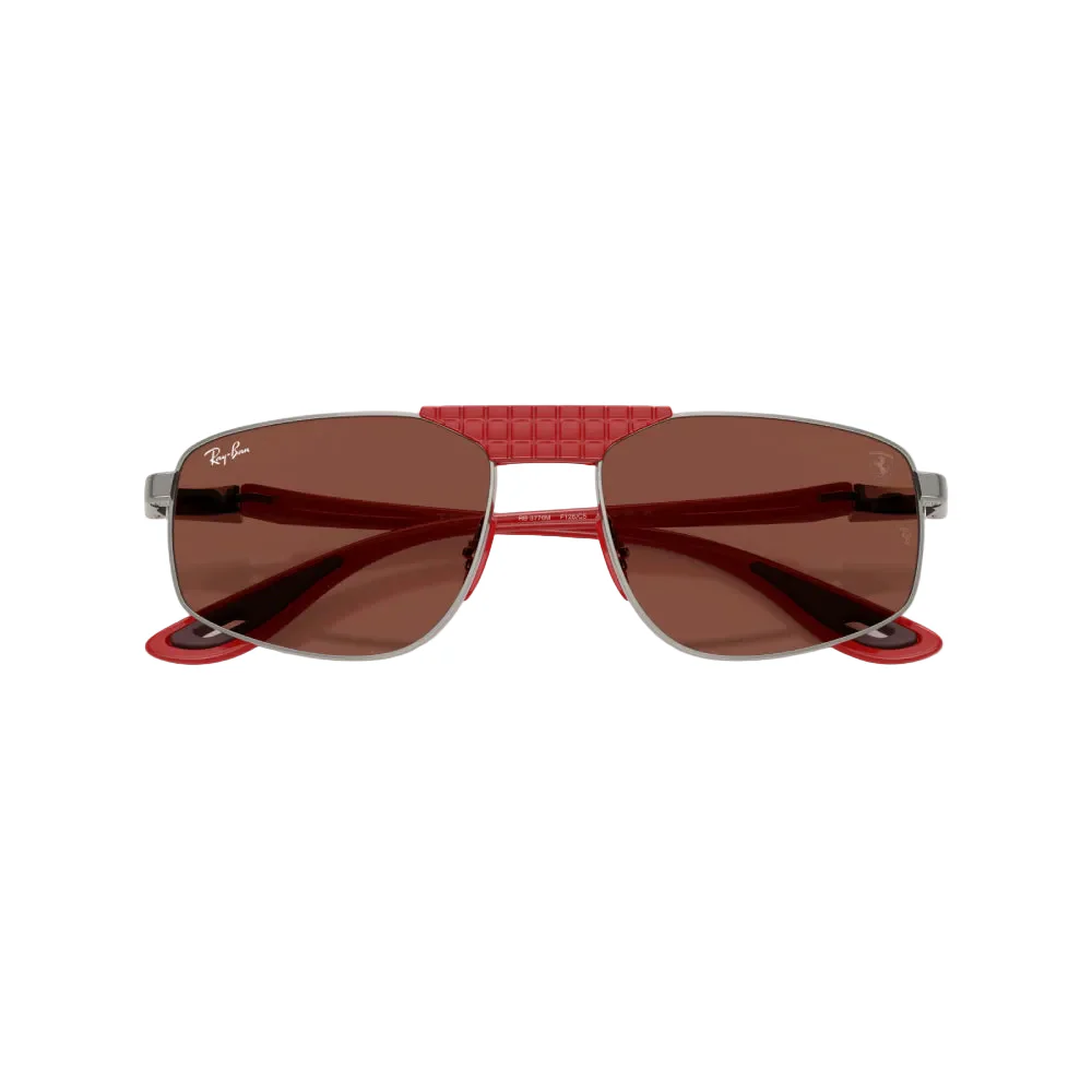 Ray Ban RB3776M Unisex Scuderia Ferrari Collection Solid Color Sunglasses - Image 5