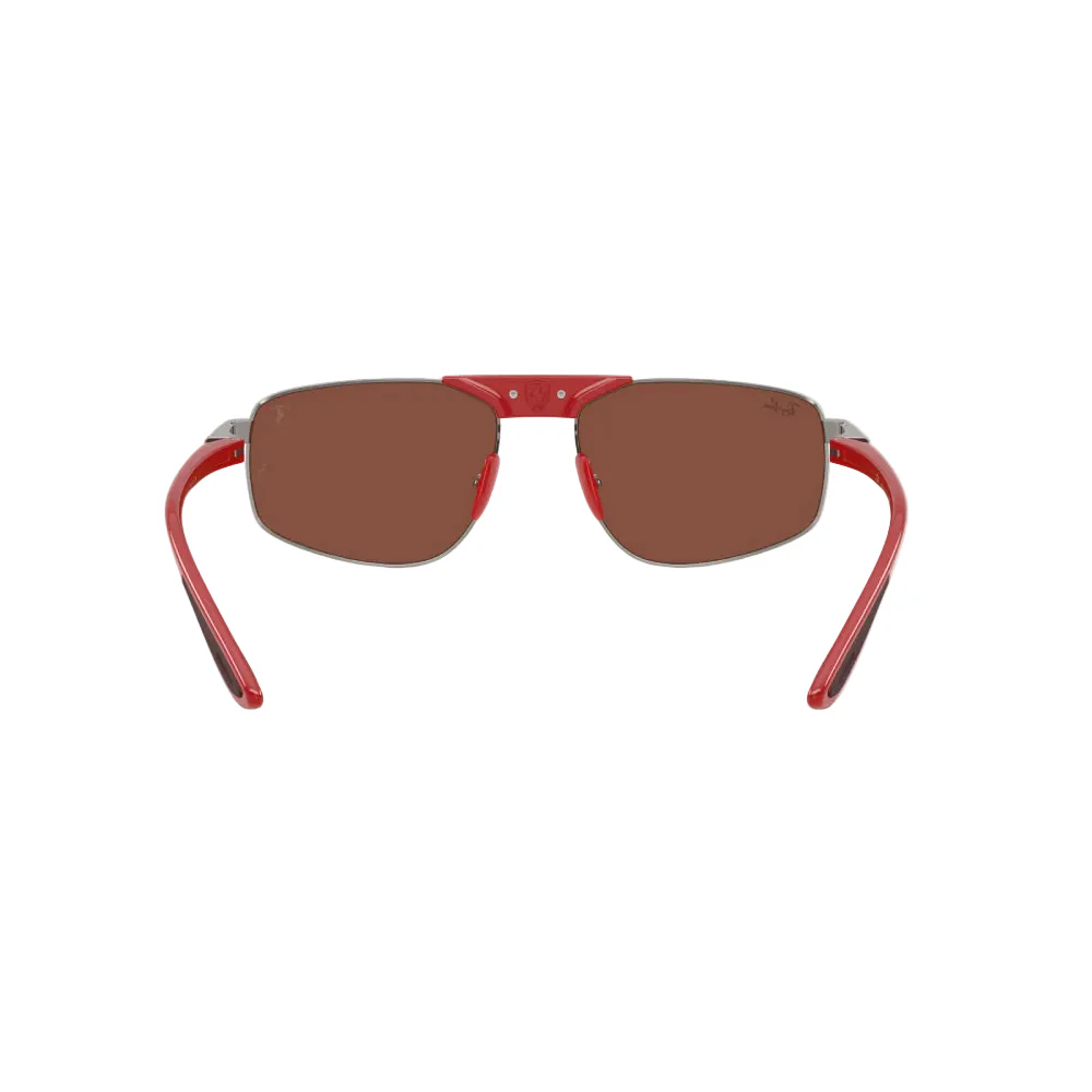 Ray Ban RB3776M Unisex Scuderia Ferrari Collection Solid Color Sunglasses - Image 6