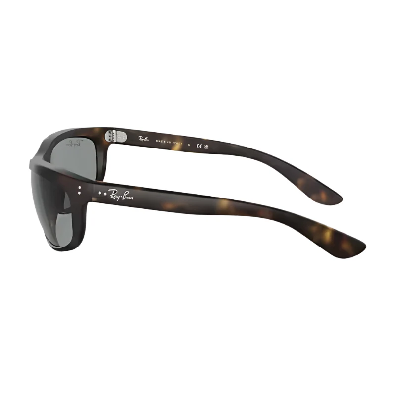 Ray-Ban Balorama RB408989456 Men's Rectangle Solid Color Sunglasses - Image 3