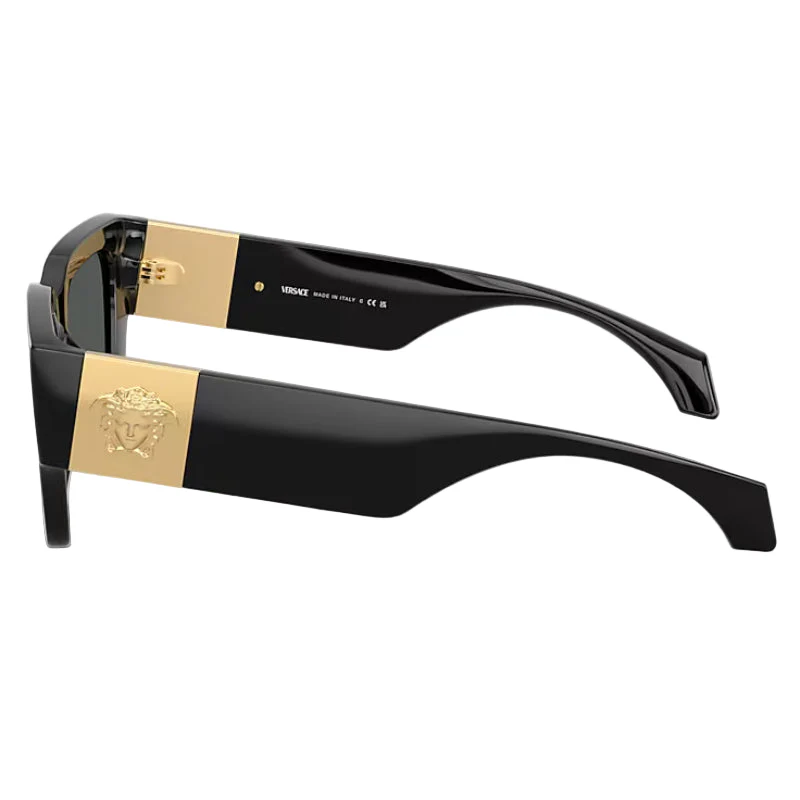 Versace VE4497U Women's Square Solid Color Sunglasses - Image 3