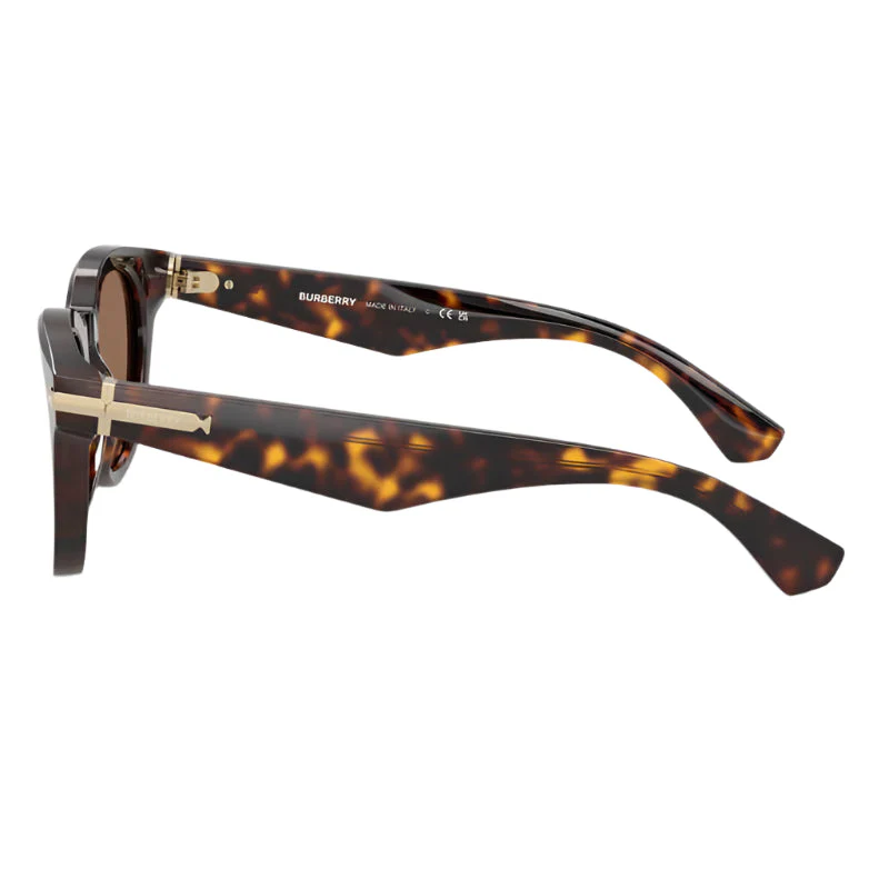 Burberry BE4439300273 Men’s Round Solid Color Sunglasses - Image 4