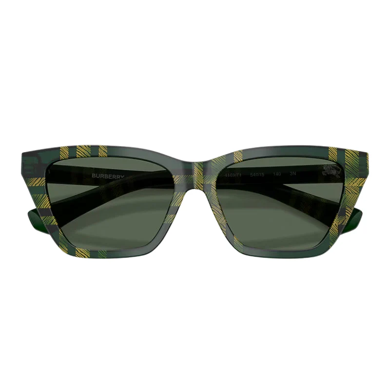Burberry BE4468 Women's Cat-Eye Solid Color Sunglasses - Image 4