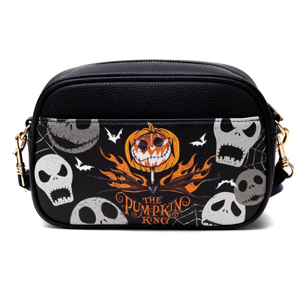 WondaPop Designer Series 6.25" Disney See You Before Christmas see you Crossbody Purse - Black - Image 3