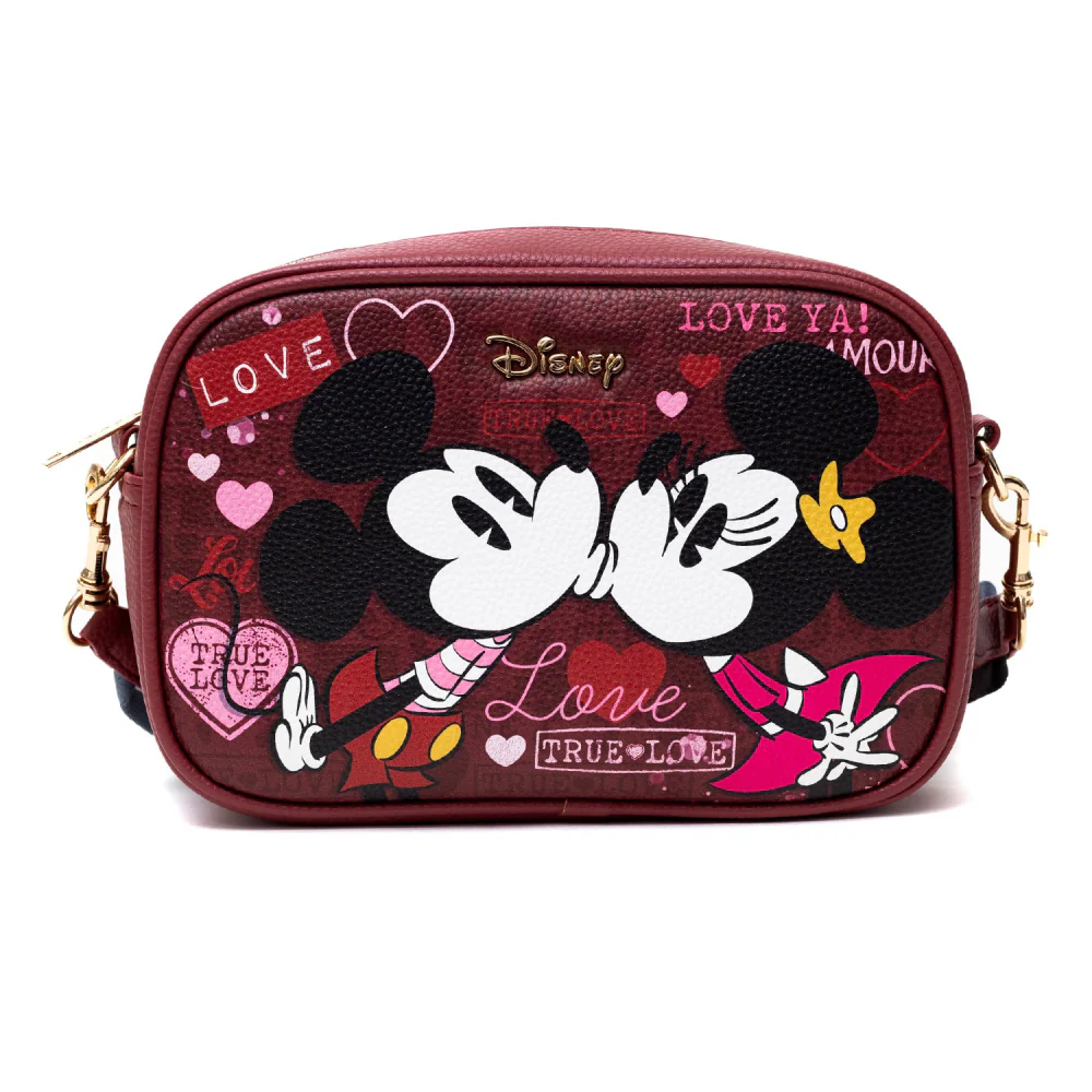 Wondapop Disney Mickey and Minnie Crossbody - Red - Image 2