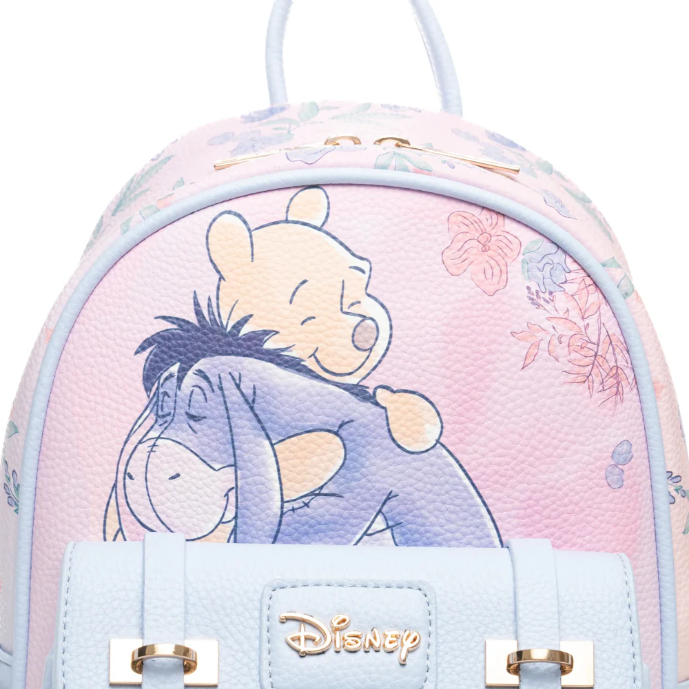 Wondapop Disney 11" Pooh and Eeyore Mini Backpack - Pink - Image 6