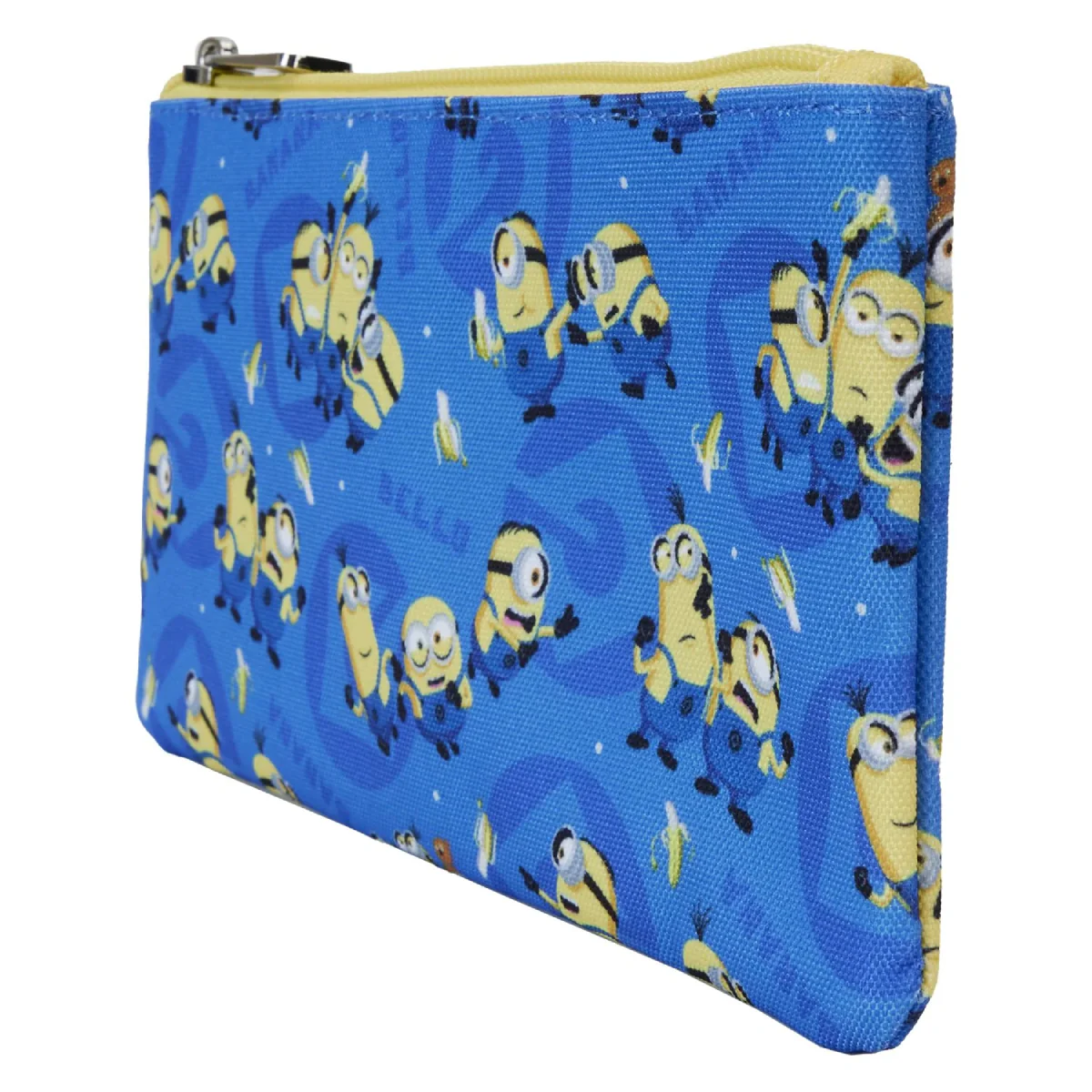Loungefly Despicable Me Minions All-Over Print Zipper Pouch Wristlet - Blue - Image 2