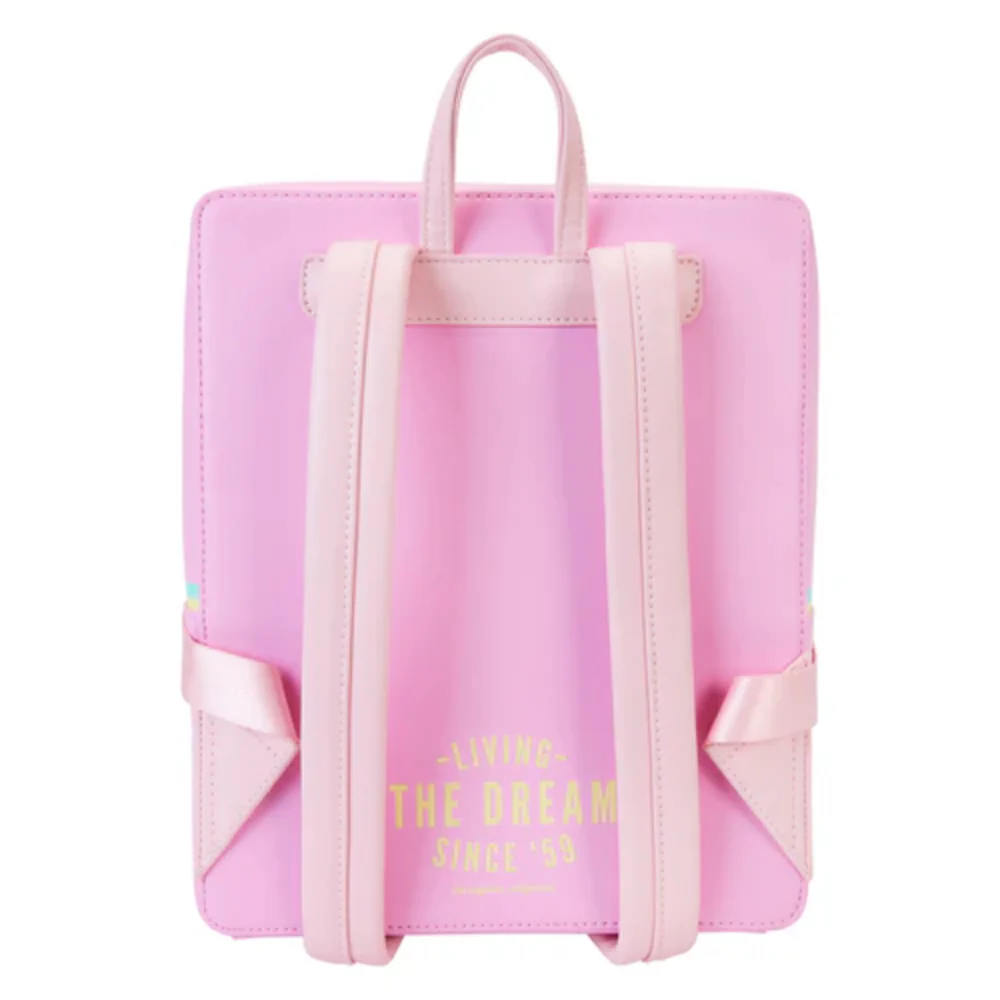 Loungefly Barbie 65th Anniversary Doll Box Triple Lenticular Mini Backpack - Pink - Image 4