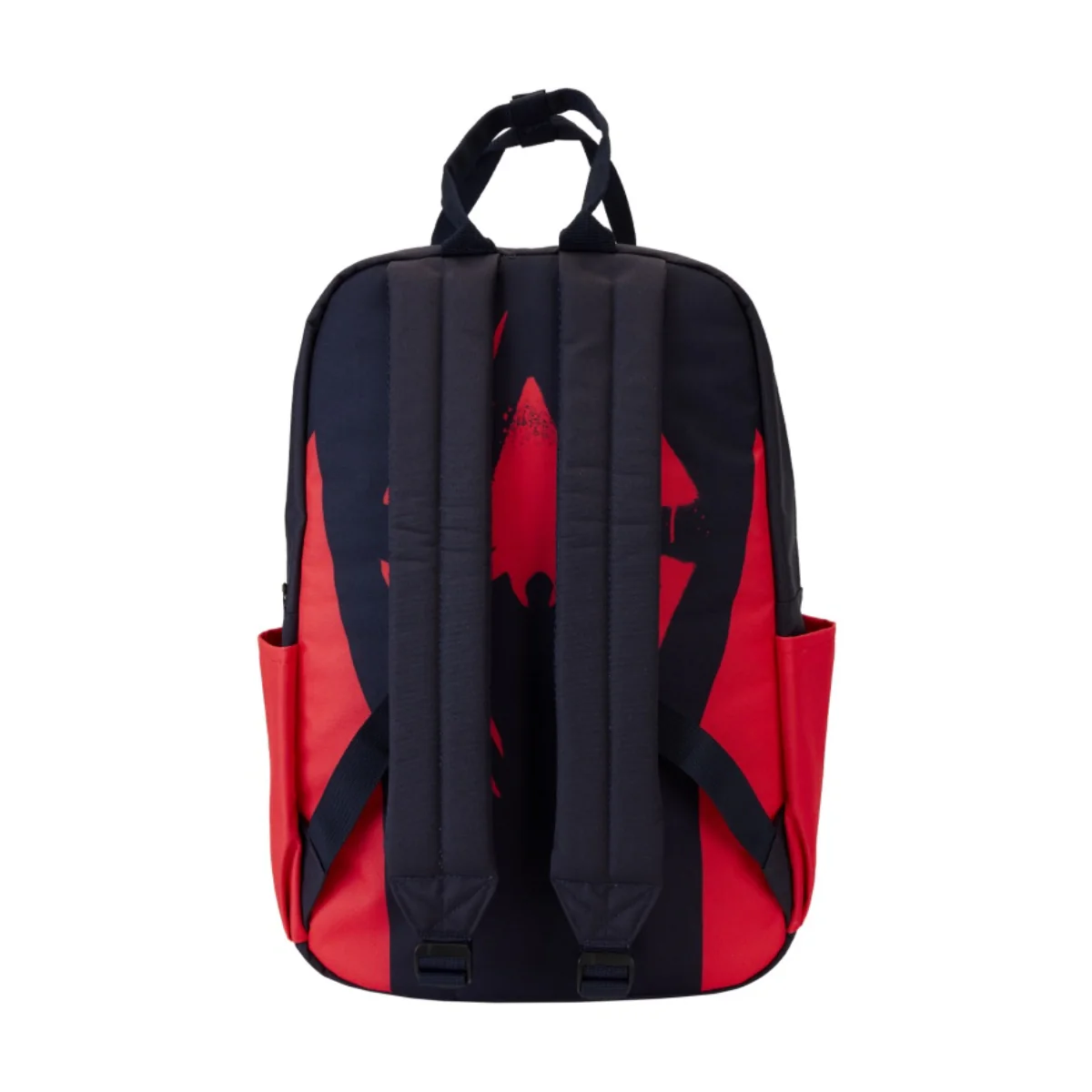 Loungefly Marvel Spider-Verse Backpack with Adjustable Strap - Blue/Red - Image 2