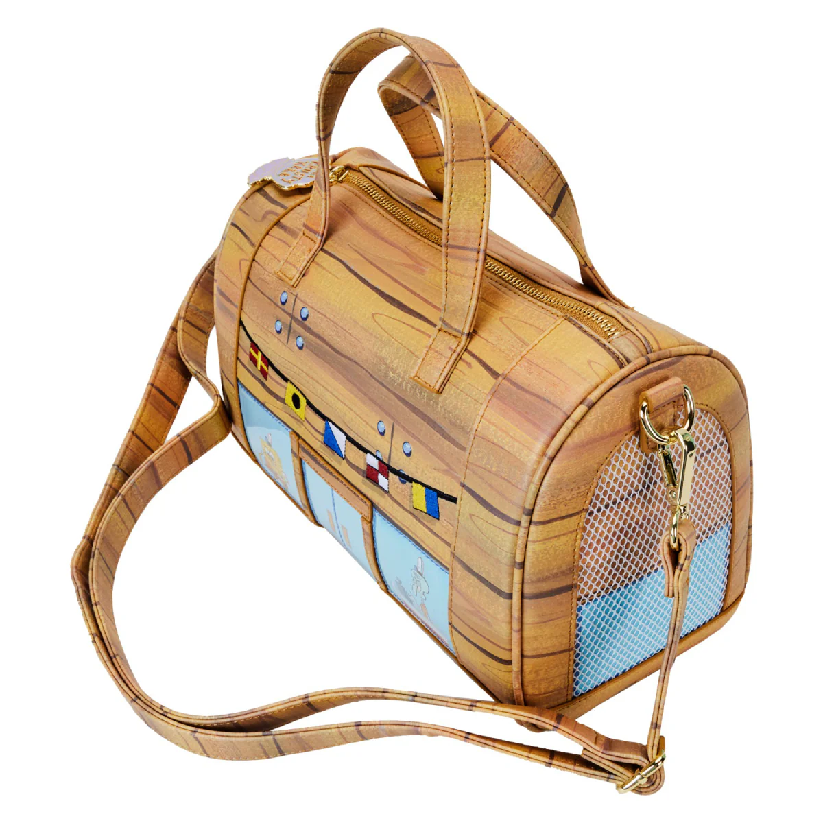 Loungefly Nickelodeon Spongebob 25th Anniversary Krusty Krab Figural Crossbody Bag - Brown - Image 3