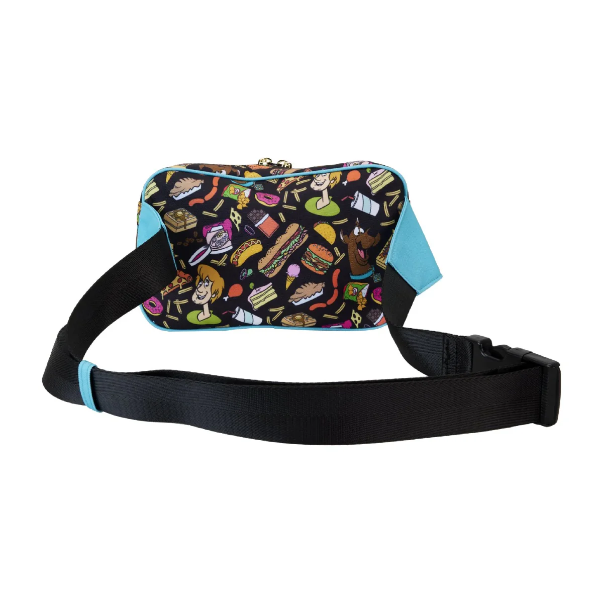 Loungefly Scooby-Doo Snacks All-Over Print Sling Crossbody Bag with Adjustable Waistband - Image 2
