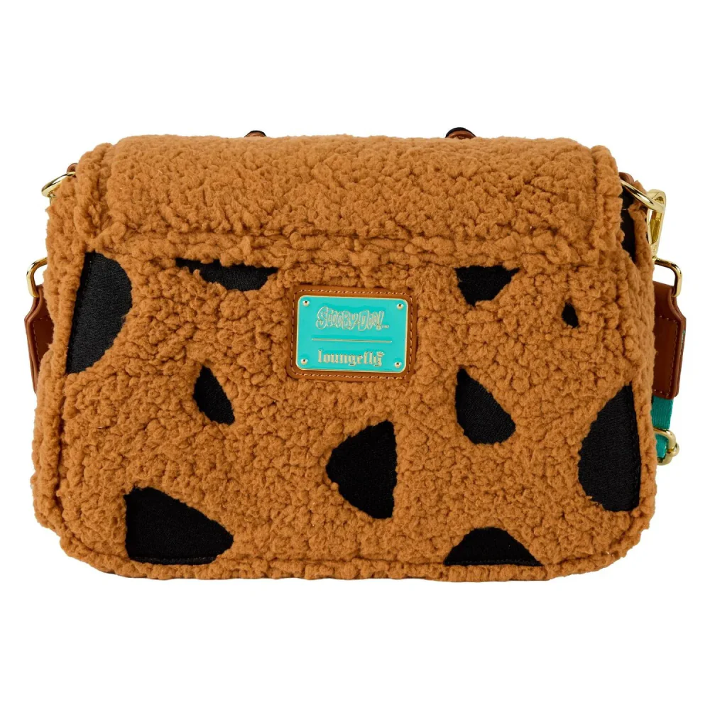 Loungefly Scooby-Doo Sherpa Cosplay Crossbody Bag - Brown - Image 3