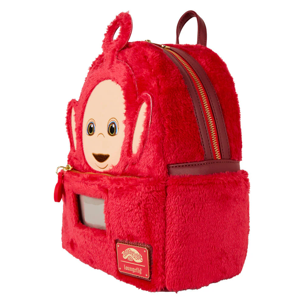 Loungefly Teletubbies Po Plush Cosplay Light Up Mini Backpack - Red - Image 2