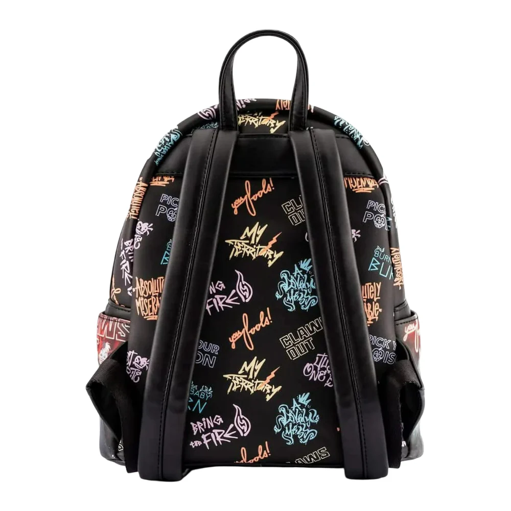 Loungefly Disney Villains Club Mini Backpack - Black - Image 5