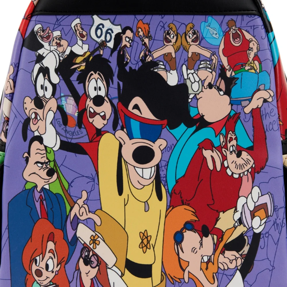 Loungefly Disney A Goofy Movie Collage Mini Backpack - Image 5