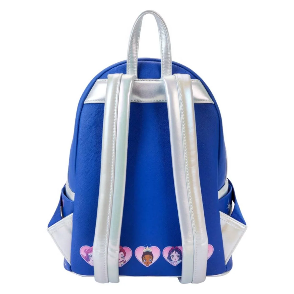 Loungefly Disney Princess Manga Style Mini Backpack - Blue/Silver - Image 3