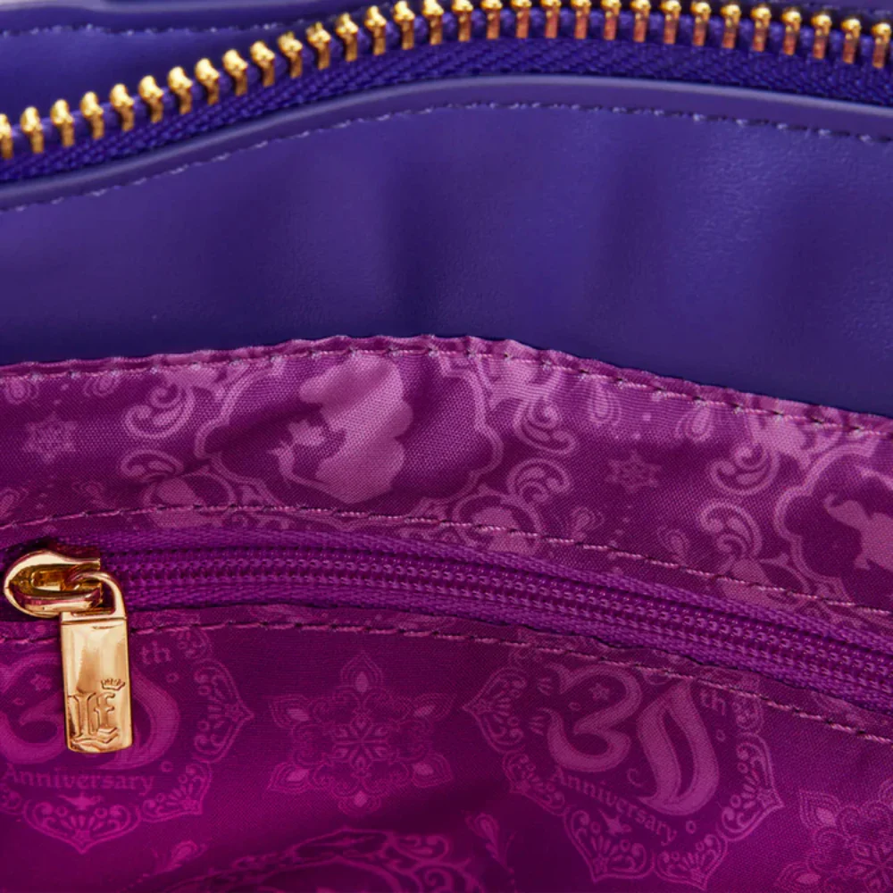 Loungefly Disney Aladdin 30th Anniversary Crossbody Bag - Purple - Image 3