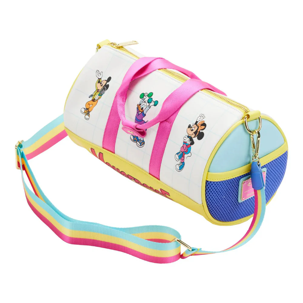 Loungefly Disney Mousercise Duffle Bag - Image 3