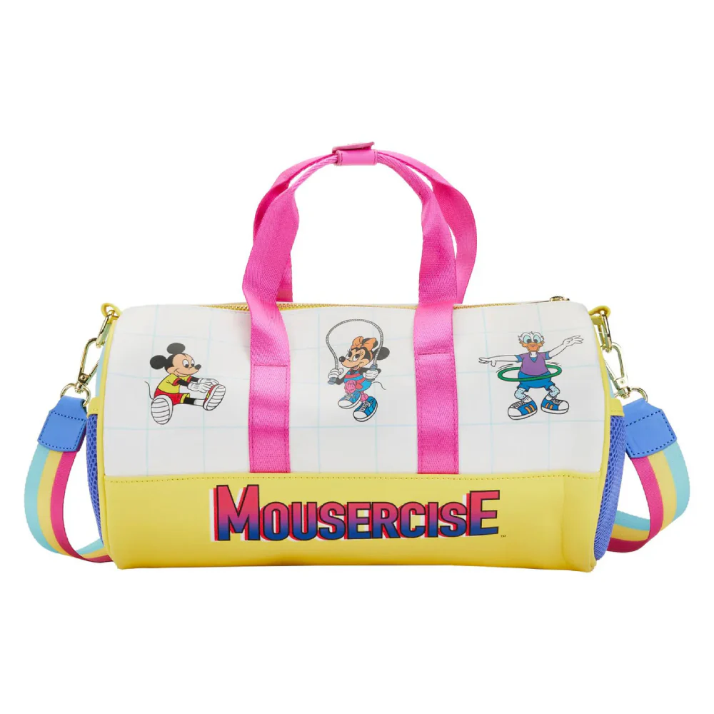 Loungefly Disney Mousercise Duffle Bag - Image 5