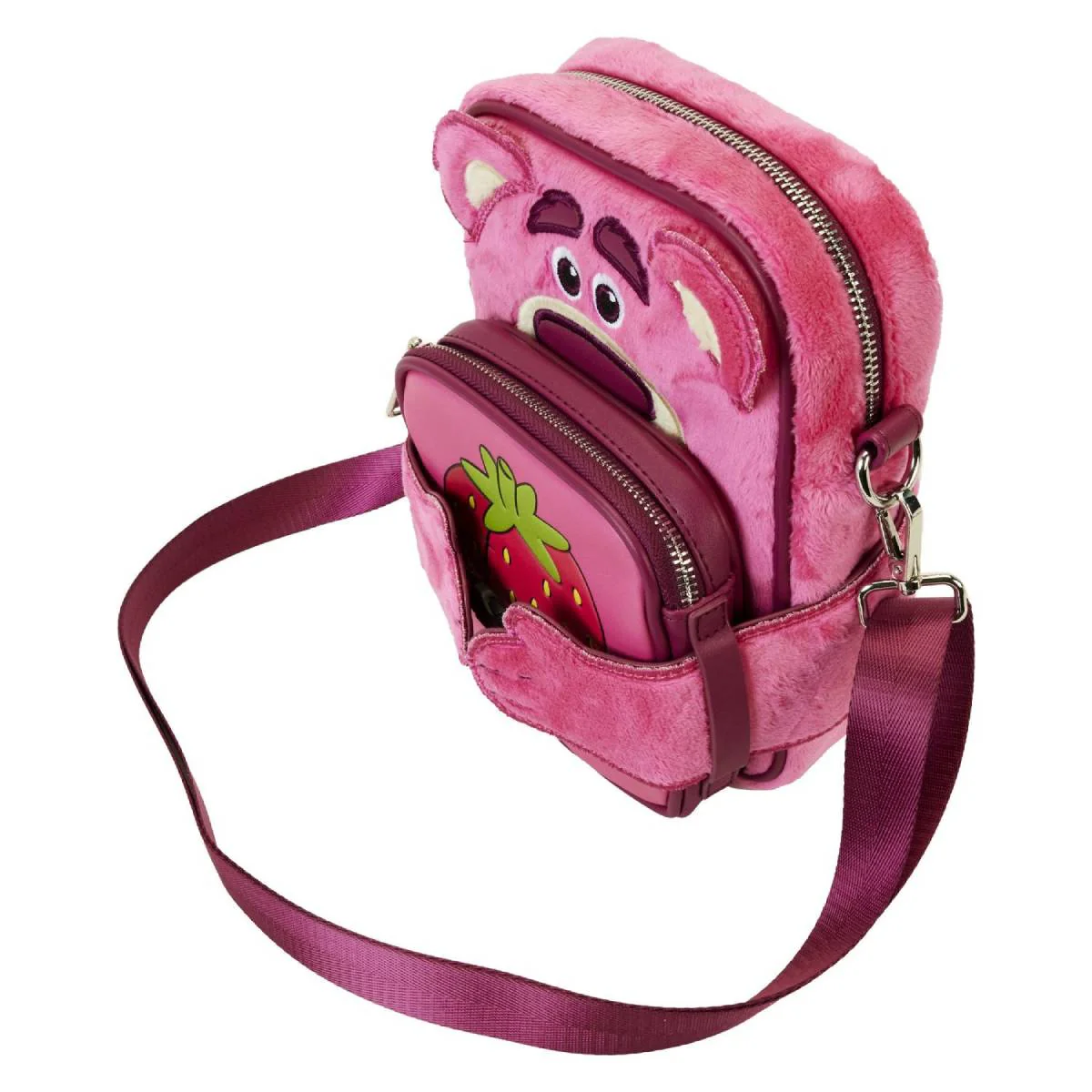 Loungefly Pixar Toy Story Lotso Crossbody Bag - Pink - Image 2