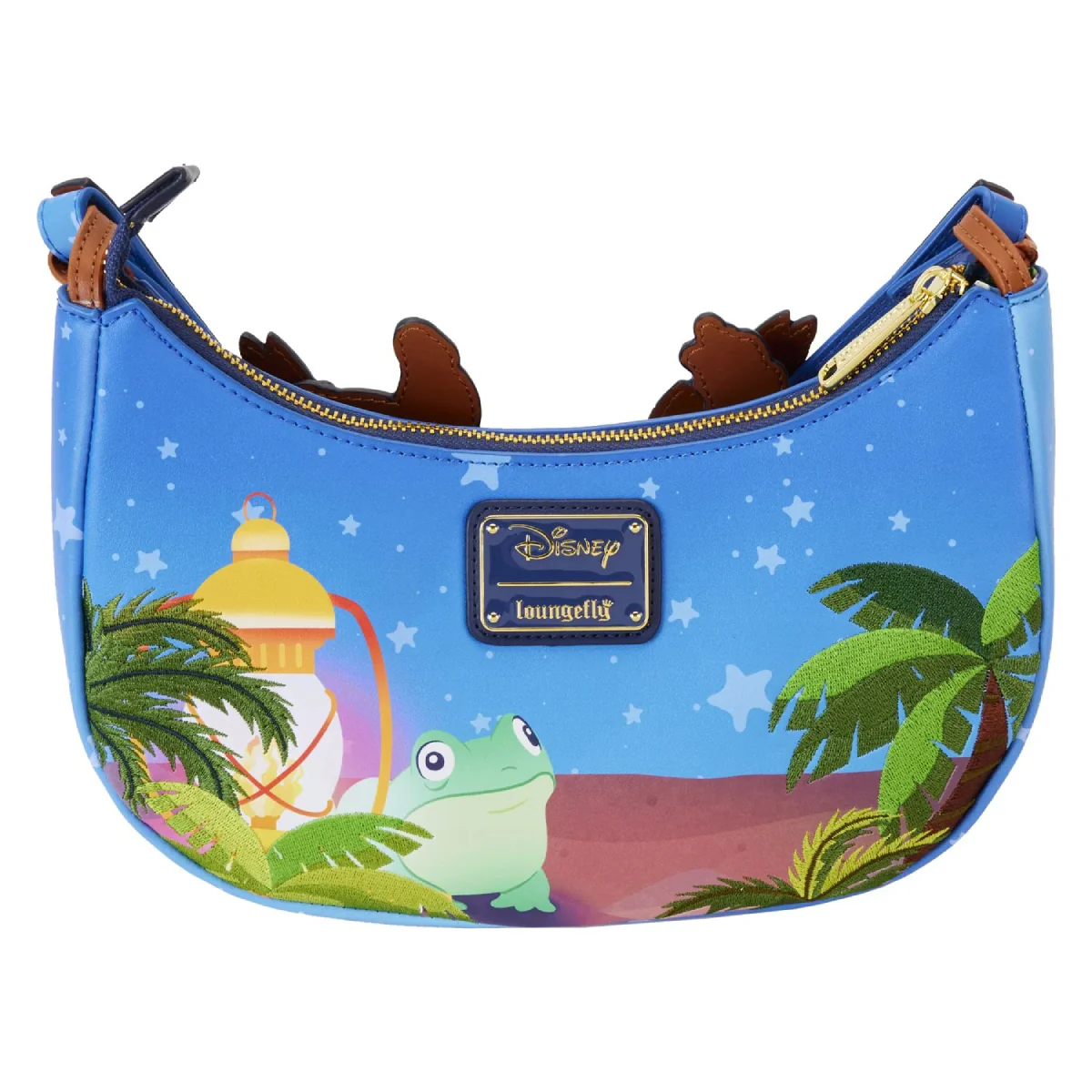 Loungefly Disney Stitch Camping Cuties Crossbody Bag - Blue - Image 4