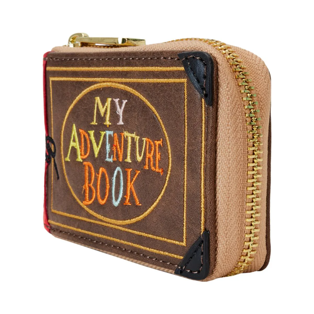 Loungefly Pixar Up 15th Anniversary Adventure Book Accordion Zip Around Wallet - Brown - Image 2