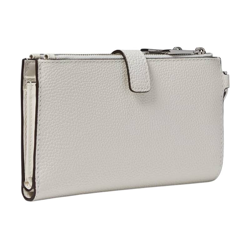 Michael Kors Jet Set Double Zip Wristlet - White - Image 2
