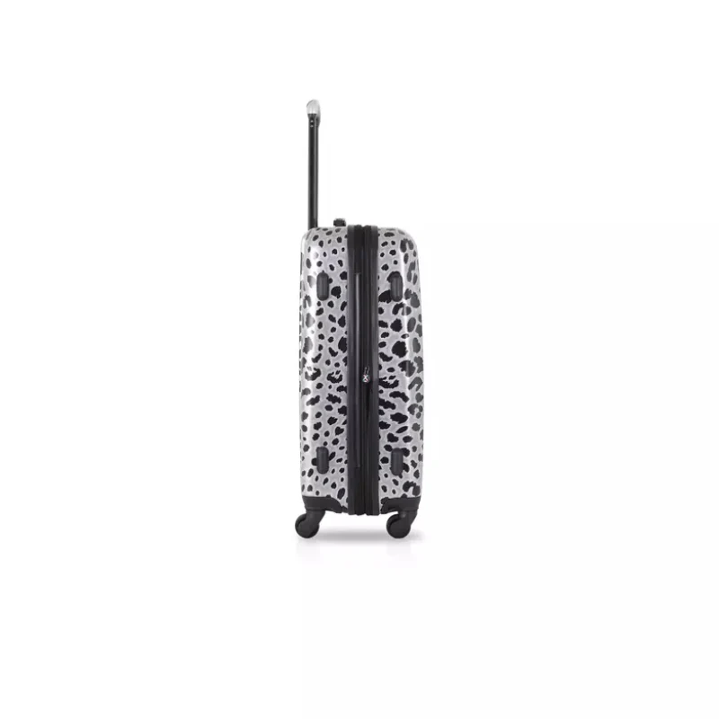 Tucci Spinner Carry On Travel Luggage Bag Set (3-Piece) - Black/White - Image 3