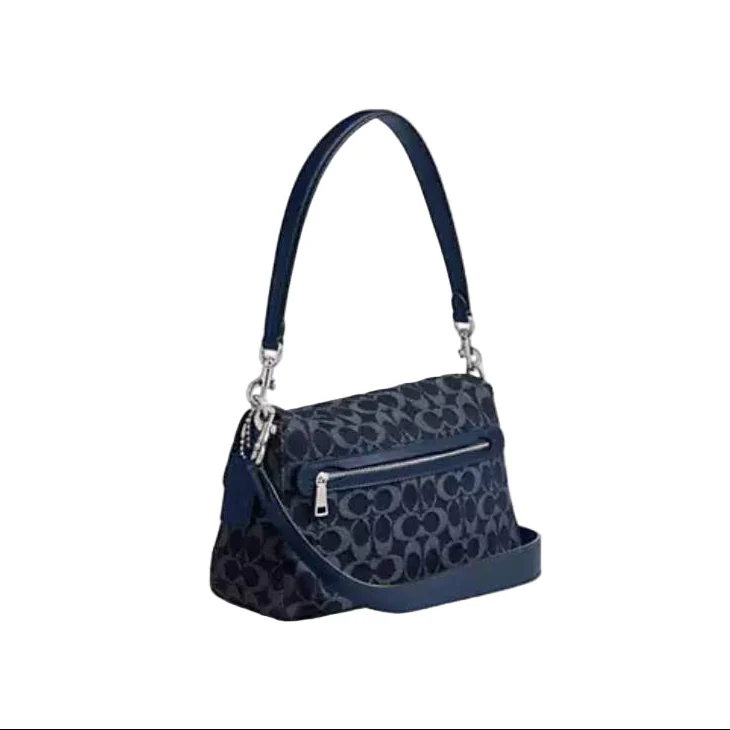 Coach Soft Tabby Shoulder Bag - Blue - Image 2