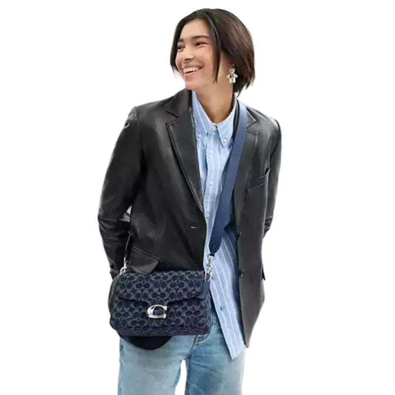 Coach Soft Tabby Shoulder Bag - Blue - Image 3