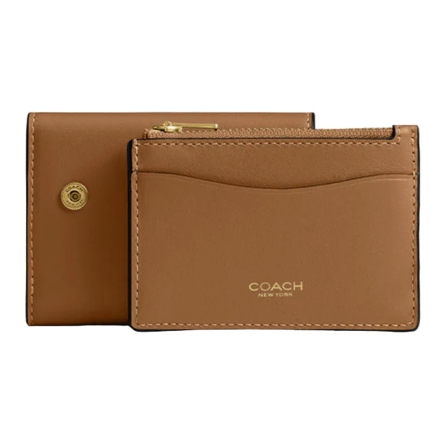 Coach Essential Card Holder - Brown - Image 2