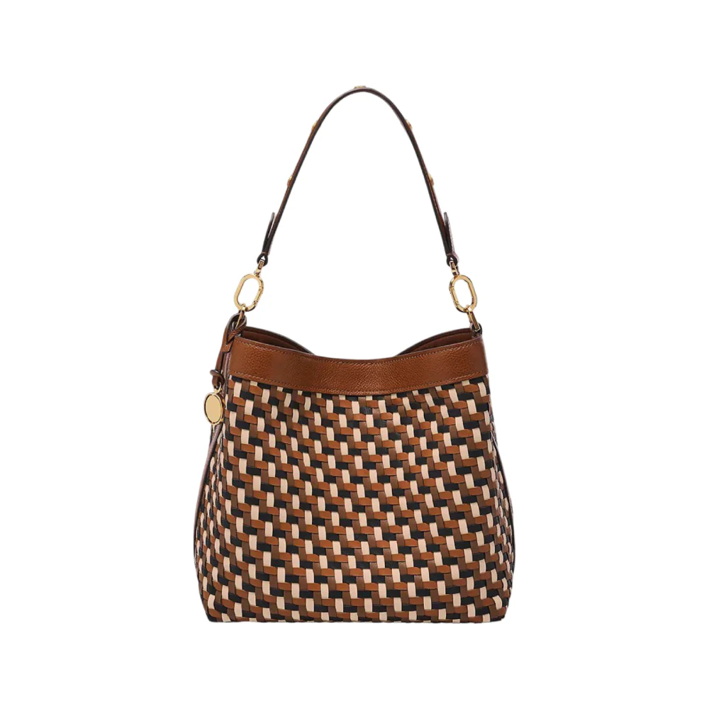 Fossil Jessie Bucket Shoulder Bag - Brown - Image 3
