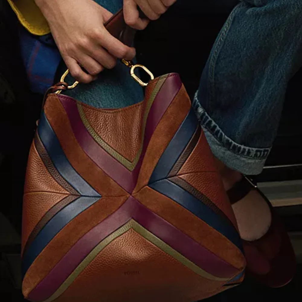 Fossil Jessie Bucket Shoulder Bag - Image 6