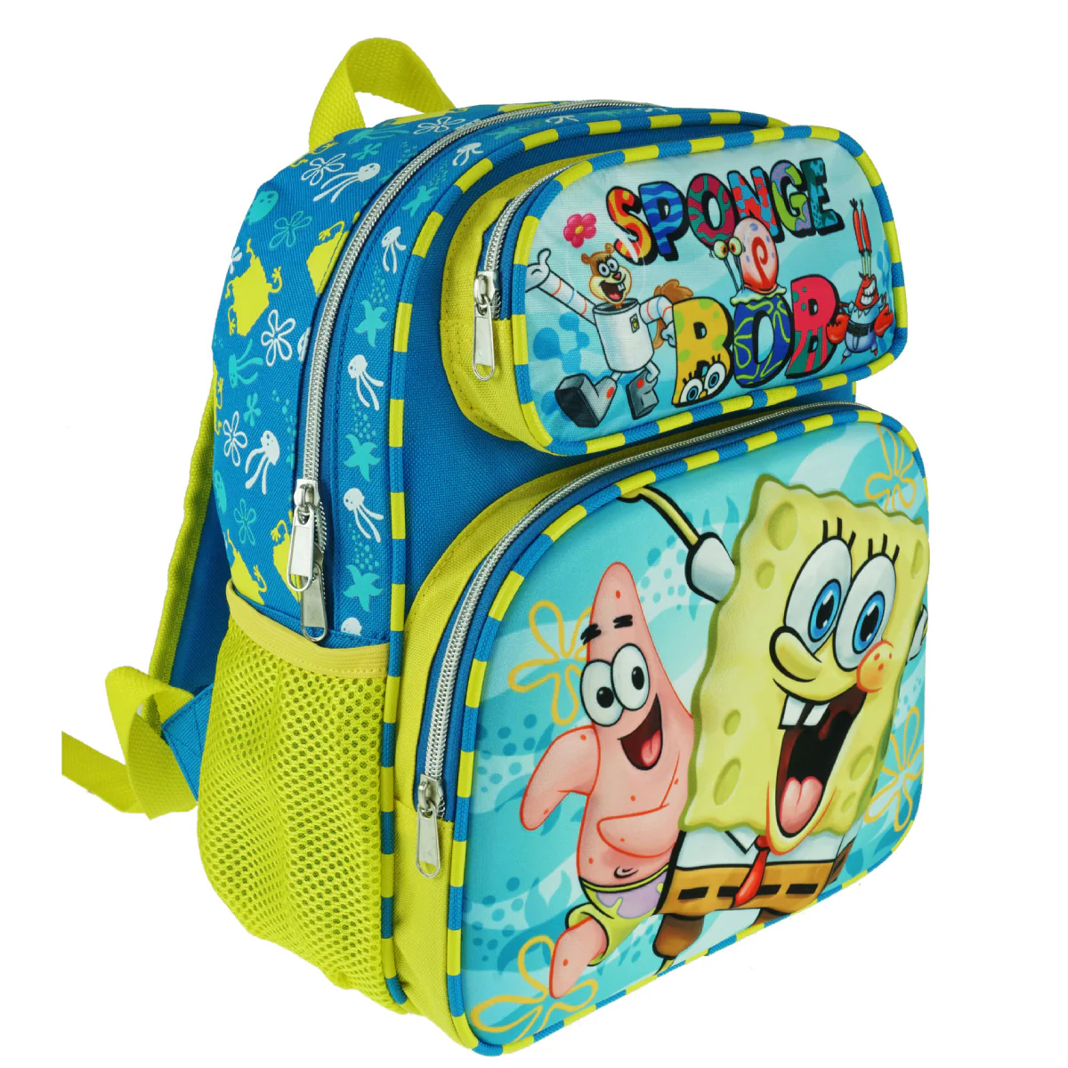 Nickelodeon SpongeBob Molded 3D Backpack - Blue/Yellow - Image 2