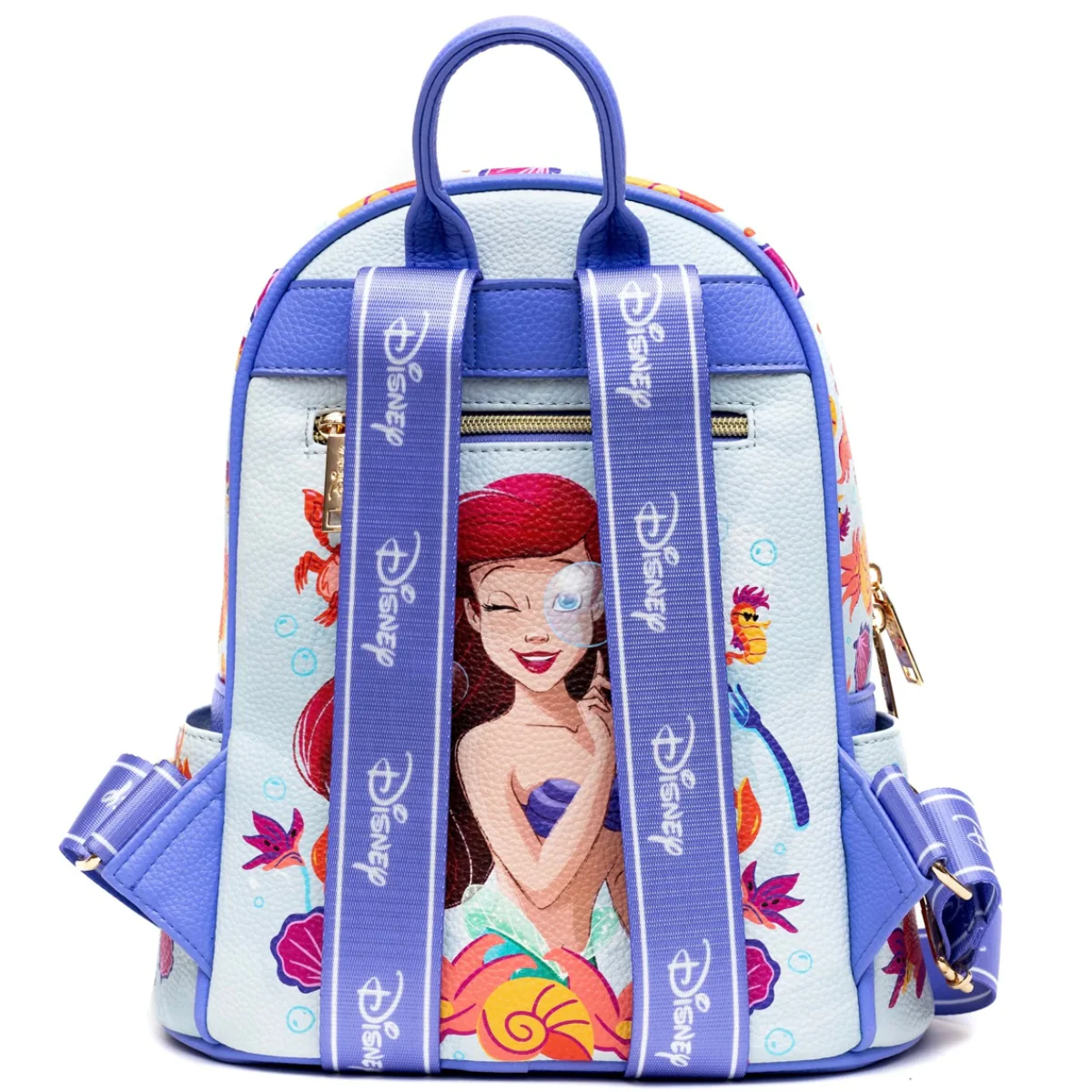 Disney The Little Mermaid Mini Backpack - Blue - Image 5