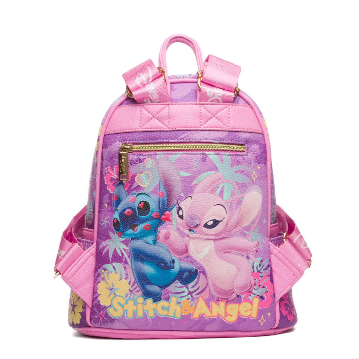 Disney Lilo and Stitch Mini Backpack - Purple/Pink - Image 4