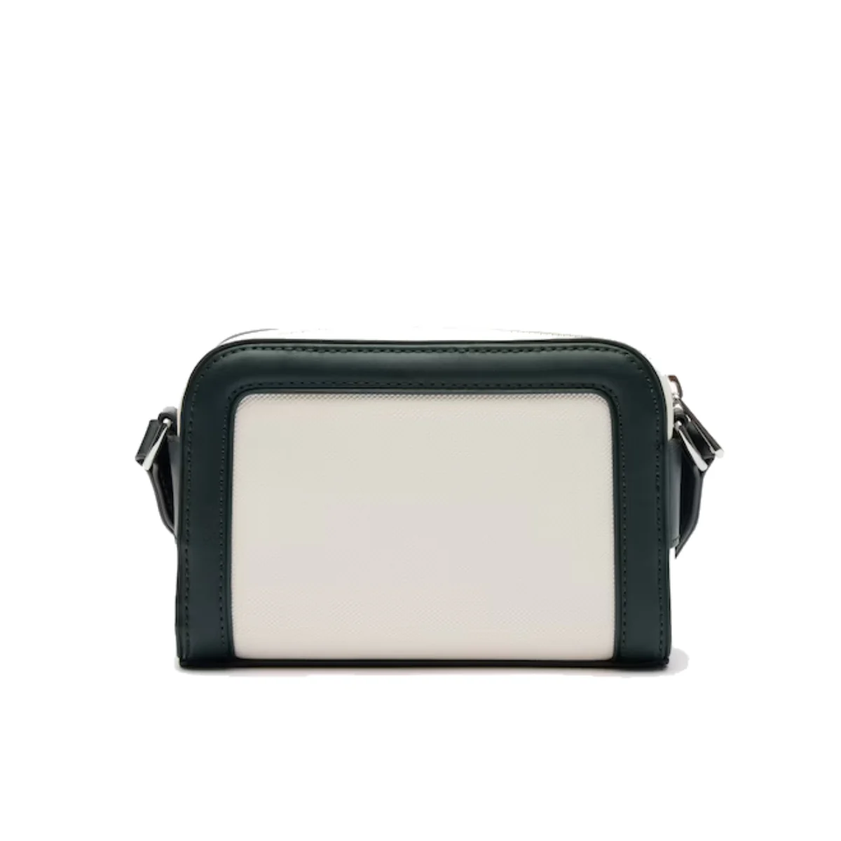 Lacoste Women's Small Nilly Petit Pique Reporter Crossbody Bag with Adjustable Strap - White/Green - Image 3