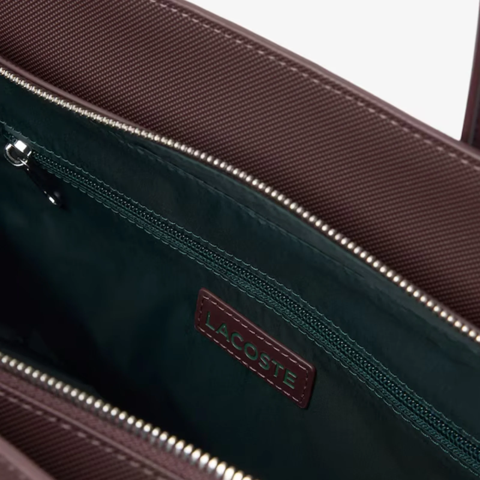 Lacoste Medium Daily City Handbag - Brown - Image 3