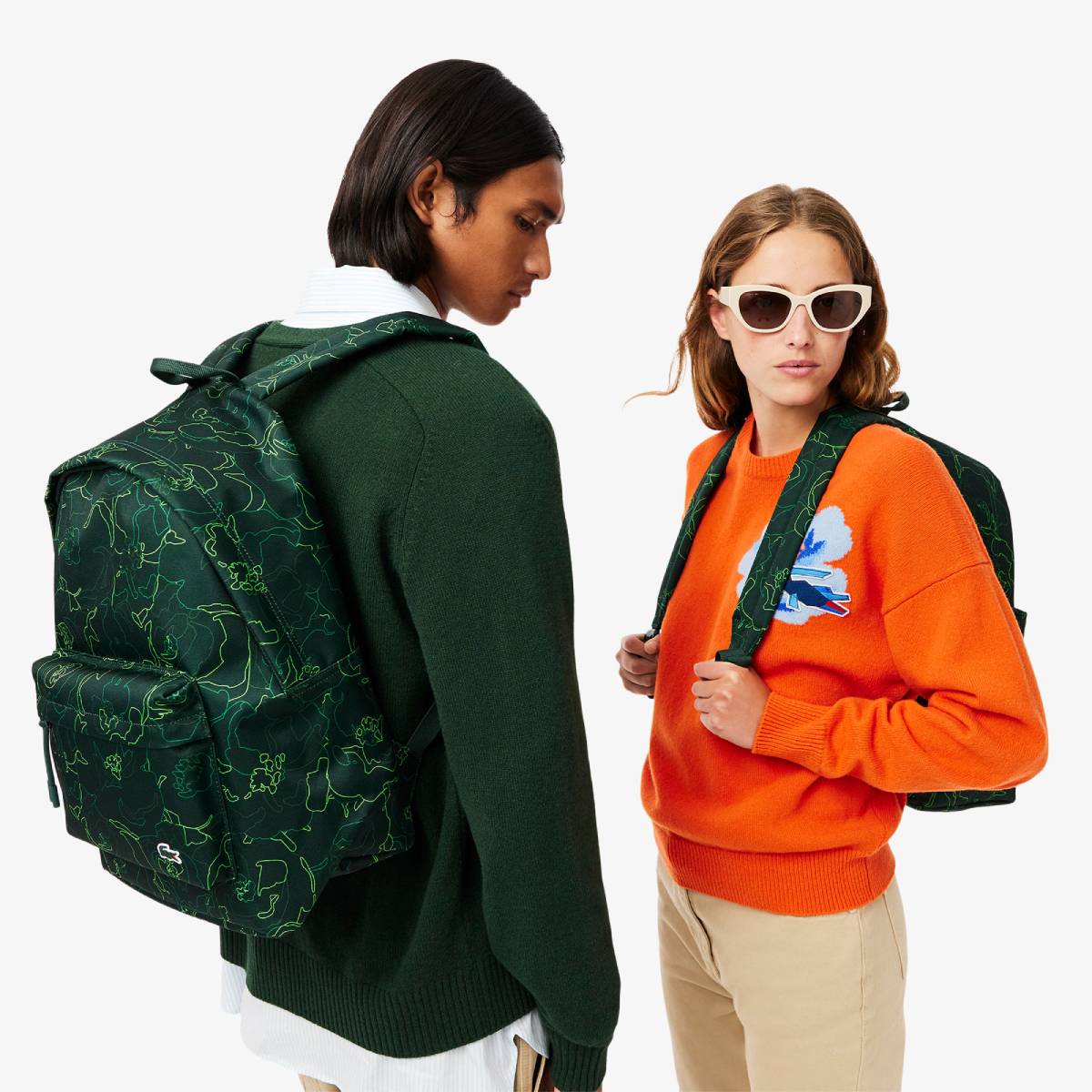 Lacoste Unisex Holiday Backpack - Green - Image 5