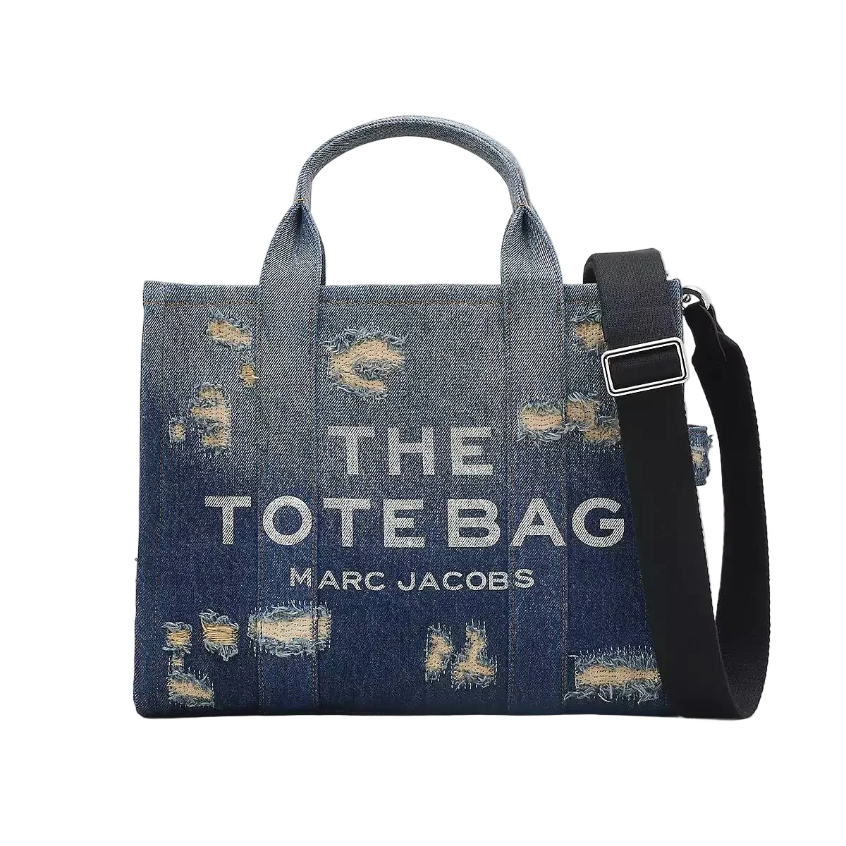 Marc Jacobs The Rip and Repair Medium Tote Bag - Blue